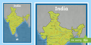 India states and union territories map. India Map Teacher Made