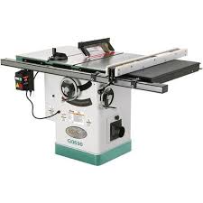 G0690 10 3hp 220v Cabinet Table Saw With Riving Knife Best Table Saw Hybrid Table Saw Table Saw