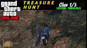 The gta online treasure hunt is one of the most challenging missions, with clue locations hidden in concealed locations including deserts, mountains the fifth clue is located in tongva hills vineyard. Gta Online Treasure Hunt Clue 1 3 Tongva Hills Location Youtube