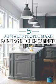 I removed all the doors and hardware and washed them all with tsp. Painted Furniture Ideas 5 Mistakes People Make When Painting Kitchen Cabinets Painted Furniture Ideas