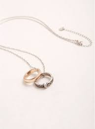 Outlander Wedding Ring Set Necklace Outlander Wedding Ring Wedding Ring Necklaces Diamond Wedding Bands