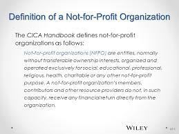 A negative cash flow would represent debt or a lack of profit for a company. Chapter 9 Reporting For Not For Profit Organizations Ppt Download