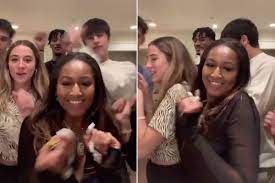 14,520 likes · 177 talking about this. Sasha Obama Tiktok Dance Video Deleted After Going Viral