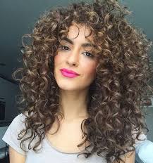 The angular fringe haircut is a style in which the sides are kept somewhat short and the top is left relatively long. Curly Hair Bangs From Pinterest That Are Way Cool