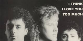 The Jeff Healey Band I Think I Love You Too Much UK 7" vinyl — RareVinyl.com