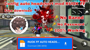 Increase the range, no sitting, adjust the line tip: Ruok Ff Auto Headshot Free Fire 2020 Auto Headshot Config File Auto Headshot File Ff Fixlag Youtube