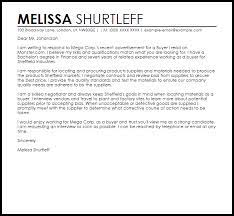 Purchasing Buyer Cover Letter Sample July 2021