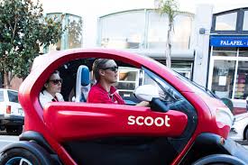 This electric scooter is not suggested for riders. Scoot Launches Electric Car Rentals And Plans Second City Expansion Engadget