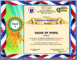 Man proudly standing holding up winning trophy and showing an award certificate. Template02 Png 657 513 Classroom Awards Certificates School Certificates Awards Certificates Template