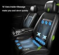 Van Electric Seat Massager 1Pcs Car Ventilated Cooling Massage Seat Cushion  For All Cars