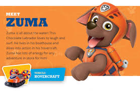 Zuma Pup Paw Patrol Promotions