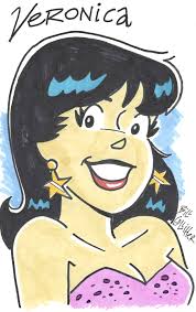 Veronica by Bill Golliher, in Jeremiah Avery's Archie: Character  Illustrations Comic Art Gallery Room