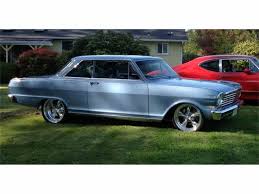 Image result for Silver Blue 1963 Nova