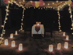 Pin By Aisha Alcaraz On Date Night Romantic Date Night Ideas Candle Light Dinner 1st Wedding Anniversary