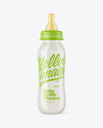 Download Baby Milk Bottle Mockup In Bottle Mockups On Yellow Images Object Mockups