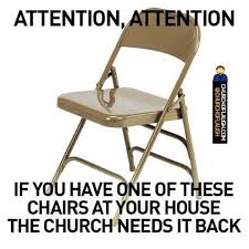 We D Really Appreciate It Thx Folding Chair Chair Metal Folding Chairs