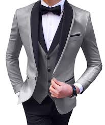 Mens wedding suits melbourne bespokedis the #1 provider of mens weeding suits and shirts in melbourne. Grey Formal Dinner Jacket Premium Men Blazers Stylish Wedding Dresses For Men 2020 Amazon Com Au Fashion