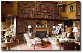 The Goodwood House West Sussex Southern England English Interiors Regency Decorating Regency Furniture Yellow Historical House Home Library Home Libraries
