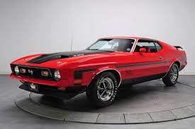 Ford Mustang Mk1 Muscle Cars Mustang Ford Mustang 1971 Ford Mustang