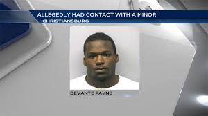 Roanoke man charged for alleged contact with minor in Christiansburg