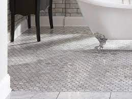Bianco Carrara Hexagon Marble Mosaic Floor Decor Bianco Carrara Marble Mosaic Floor Decor