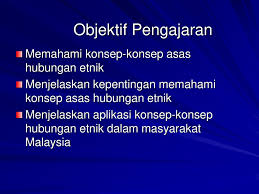 Hubungan etnik dan asas integrasi perpaduan nasional. Konsep Konsep Asas Hubungan Etnik Ppt Download