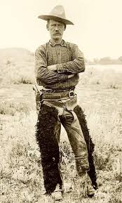 Real cowboy around 1900