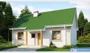 This two bedroom floor plan is simple, streamlined and convenient, as it offers easy access to a shared garage and entryway. Small House Plans Examples Of Two Bedroom Houses