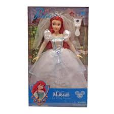 One person found this helpful. Disney Doll The Little Mermaid Bride Ariel With Jeweled Hair Brush