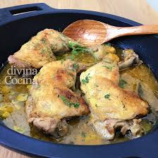 La elaboración es muy sencilla y limpia. Muslos De Pollo En Salsa Receta De Divina Cocina