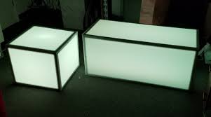 Category vintage 1960s french space age coffee and cocktail tables. Light Up Rgb Led Coffee Table Set