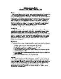 We did not find results for: Effects Of Salt Water On Plant Cells Gcse Science Marked By Teachers Com