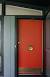 Centered Front Door Knob
