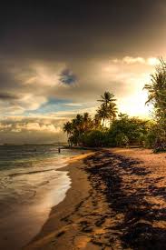 Caribbean Sunset Guadeloupe Guadeloupe Paysage Endroits A Visiter Beaux Endroits