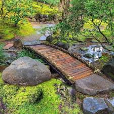 Bamboo Footbridge At Portland Japanese Garden Portlandjapanesegarden Japanesegarden Landscapephotography Ba Japanischer Garten Asia Garten Garten