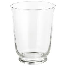 Pomp Vase Candle Holder Clear Glass Ikea Candle Vase Vase Candle Holder Candle Holders