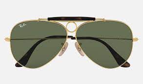 Check out our ray ban shooter selection for the very best in unique or custom, handmade pieces from our sunglasses shops. Ray Ban Shooter Havana Collection Rb3138 Gold Metall Glaser Grun 0rb313818162 Ray Ban Deutschland