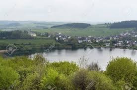 Nature, adventure and vacation define the eifel national park, in germany. Idyllic Scenery Showing A Maar In The Vulkan Eifel Wich Is A Stock Photo Picture And Royalty Free Image Image 11096339