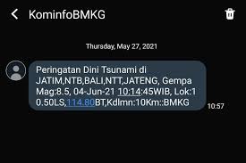 Bmkg gempa hari ini 2021 makassar. Heboh Sms Blast Gempa M 8 5 Dan Peringatan Dini Tsunami Ini Klarifikasi Bmkg Halaman All Kompas Com