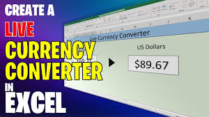 Online currency converter english (us) convert british pounds to us dollars add to site convert from swap. Create A Live Currency Converter In Excel Youtube