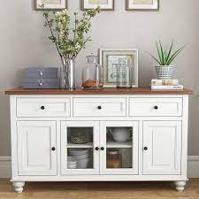 What to look for in a sideboard buffet? Traditional Buffet Dining Room Decor Wooden Living Room Furniture Dining Room Buffet Table Decor