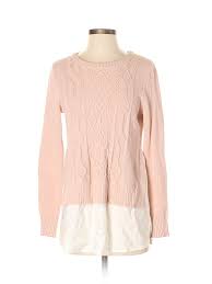 Details About Two By Vince Camuto Women Pink Pullover Sweater Sm Petite
