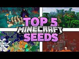 Top 5 Best Mcpe Seeds 2020 1 16 Minecraft Bedrock Edition Pe Windows 10 Xbox Ps4 Youtube Minecraft Seeds Xbox One Minecraft Seed Mcpe Seeds