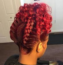 Updos for black hair best updo hairstyles for black women Curly Red Weave Updo Black Hair Tribe