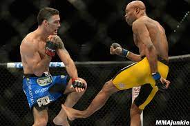 Ufc legend anderson silva breaks his leg on 12/28/13, but sid vicious had a simular injury. Chris Weidman I Never Celebrated Breaking Anderson Silva S Leg