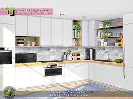 Here is a recolor of the bayside kitchen conversion! Nynaevedesign S Avis Kitchen Appliances