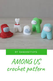 Set Of 3 Patterns Among Us Pattern Crochet Among Us Plush Etsy In 2020 Halloween Crochet Patterns Amigurumi Pattern Crochet Toys Patterns