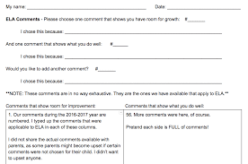 You can customize any of our 1,000+ business card designs, from colors and fonts, to text and layout. My Own Genius Hour Shift Report Card Comments Over To Your Students