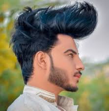 The most popular way to style this haircut is by running the hair slick back, but there are several other ways to style it as well. Most Attractive Best Hairstyles With Beards For Men 2020 Beautiful Beard Style For Boys Boy Hairstyles Beard Styles For Boys Hair Styles