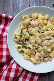 Pea Pancetta Creamy Pasta Recipe Italian Food Forever Italian Recipes Pasta Dishes